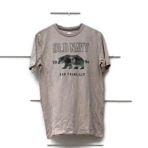 Old Navy San Francisco Bear 1994 Shirt Short Sleeve